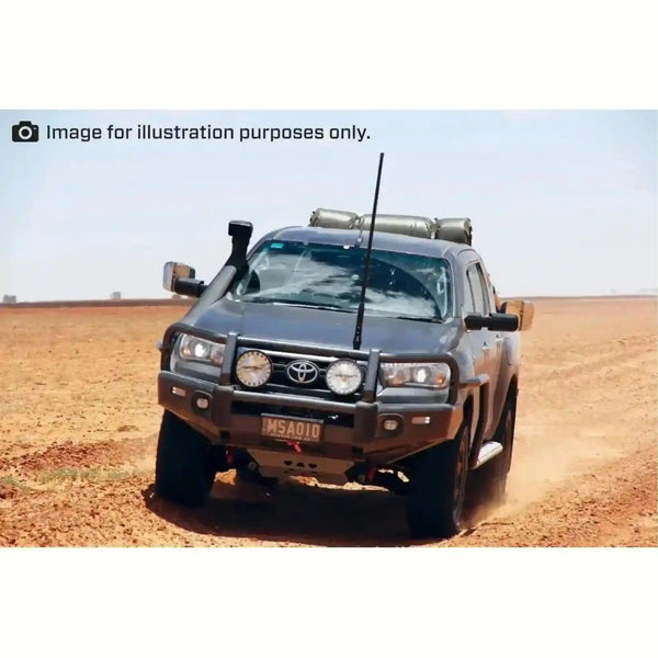 MSA Towing Mirror compatible with Toyota Hilux Chrome - Everything Caravans