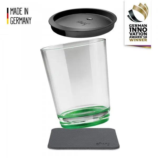 Magnetic Drinking Cup Triple Sour Green By Silwy - Everything Caravans