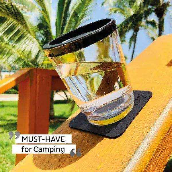 Magnetic Drinking Cup Triple Sour Green By Silwy - Everything Caravans
