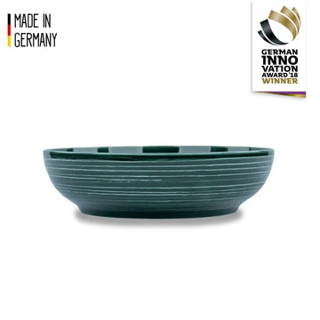 Magnetic Food Bowl 25cm FOREST GREEN By Silwy - Everything Caravans