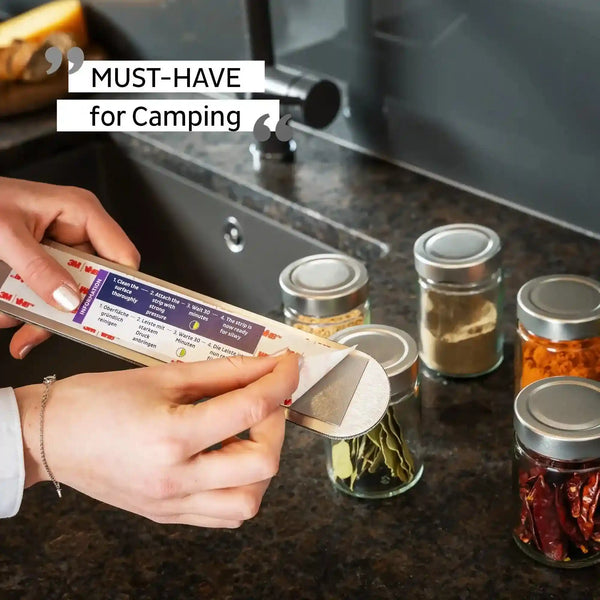 Magnetic Glass for Delicacies BLACK & CLASSY 192ml By Silwy - Everything Caravans