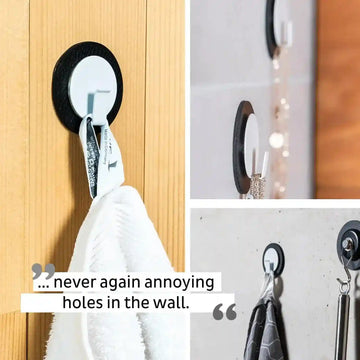 Magnetic Hook CLEVER WHITE incl. Pad BLACK By Silwy - Everything Caravans