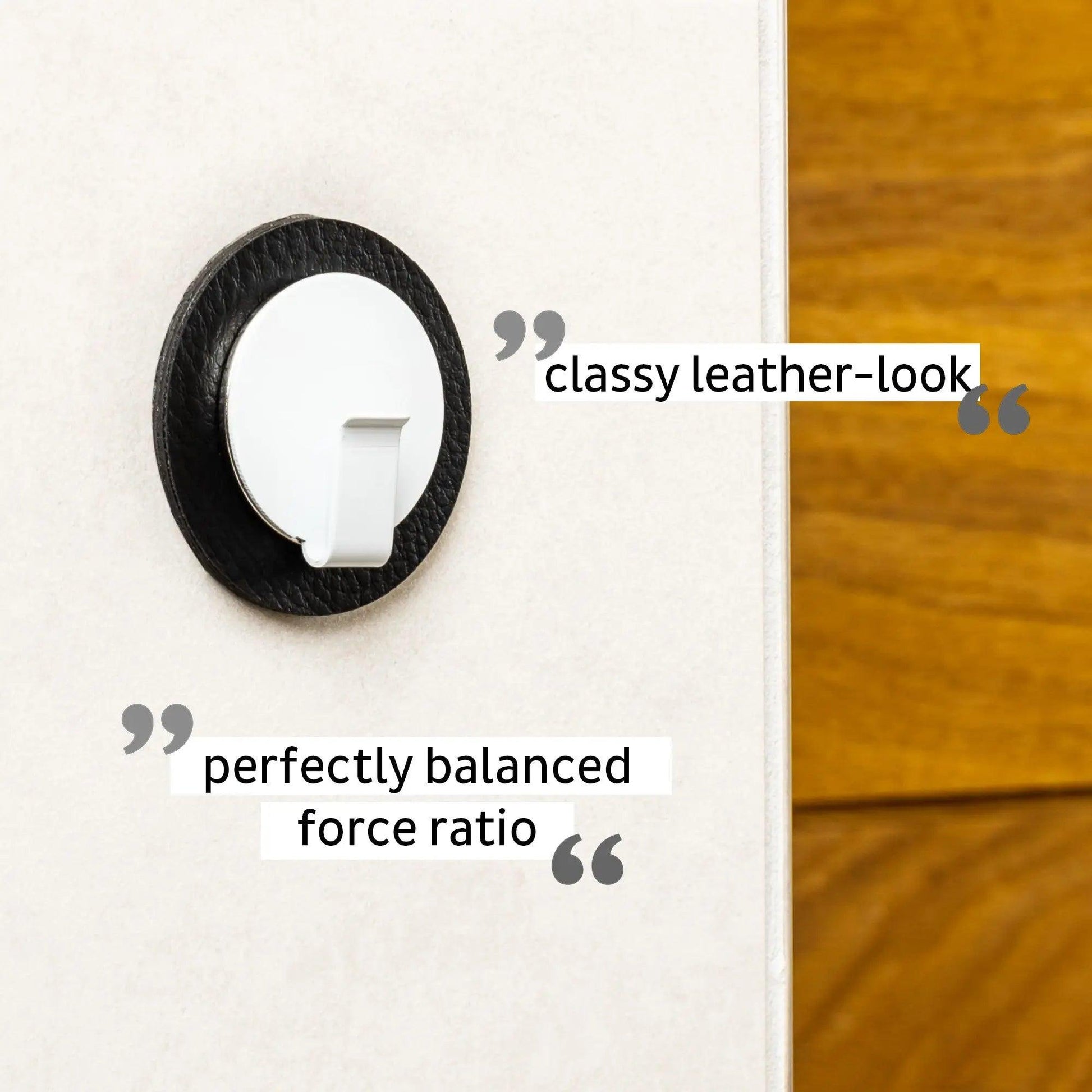 Magnetic Hook CLEVER WHITE incl. Pad BLACK By Silwy - Everything Caravans