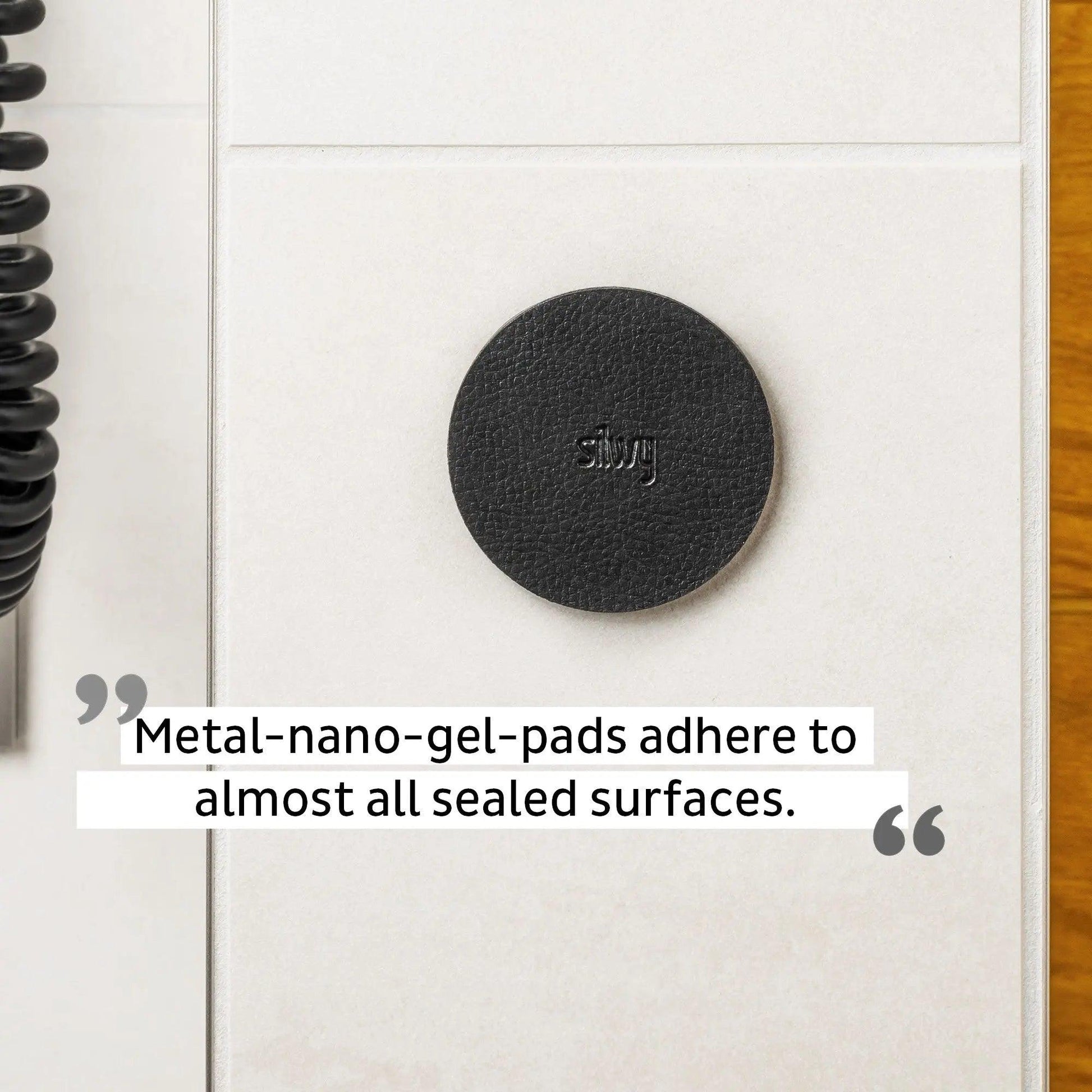 Magnetic Hook SPOT incl. Pad BLACK By Silwy - Everything Caravans