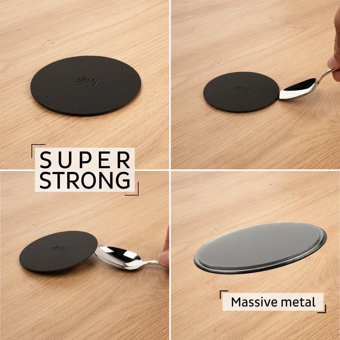 Magnetic Hook SPOT incl. Pad BLACK By Silwy - Everything Caravans