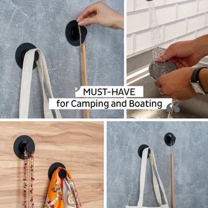 Magnetic Hook SPOT incl. Pad BLACK By Silwy - Everything Caravans