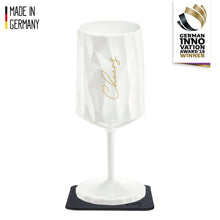 Magnetic Plastic Glass WINE "CHEERS" 0.3l by Silwy - Everything Caravans