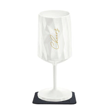 Magnetic Plastic Glass WINE "CHEERS" 0.3l by Silwy - Everything Caravans