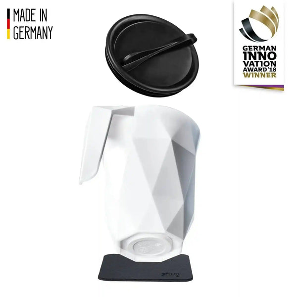 Magnetic TO GO Handle Cup BLACK by Silwy - Everything Caravans