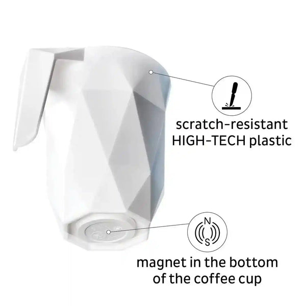 Magnetic TO GO Handle Cup BLACK by Silwy - Everything Caravans