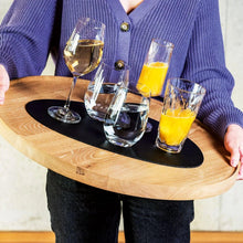 Metal Nano Gel Placemat LARGE BLACK By Silwy - Everything Caravans