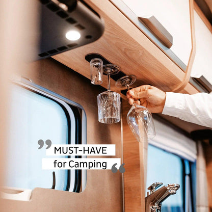 Metal Strip 25 cm BLACK for Magnetic Glasses By Silwy - Everything Caravans