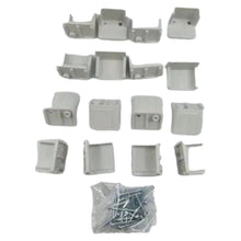 Mounting Kit Grey Suits Heki 2 Roof Thickness 25-32mm Grey - Everything Caravans