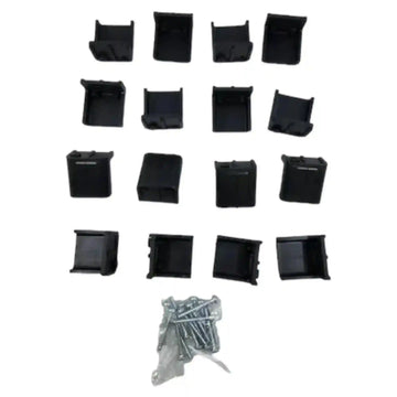 Mounting Kit Suits Heki 2 Roof Thickness 32-39mm Black - Everything Caravans