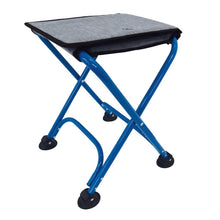 NAV-043 Navigator Gear the Nowhere Flip Stool Blue Grey 125Kg 1