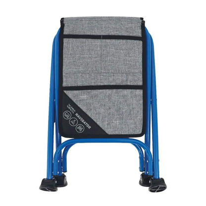 NAV-043 Navigator Gear the Nowhere Flip Stool Blue Grey 125Kg 3