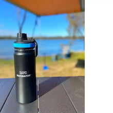 NAV-065 Navigator Gear Double Wall Drink Bottle - Stainless Steel Black 1