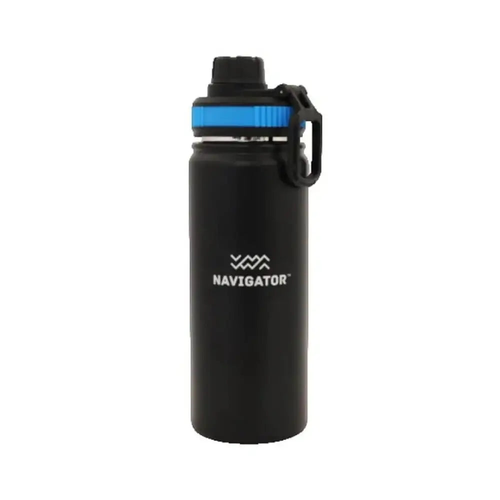 NAV-065 Navigator Gear Double Wall Drink Bottle - Stainless Steel Black 2