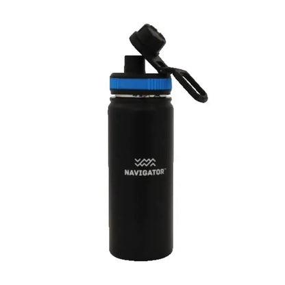 NAV-065 Navigator Gear Double Wall Drink Bottle - Stainless Steel Black 5