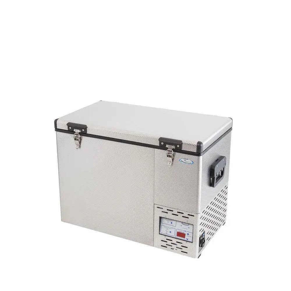 National Luna 55 Litre Legacy Stainless Steel Fridge Freezer - Single Zone - Everything Caravans