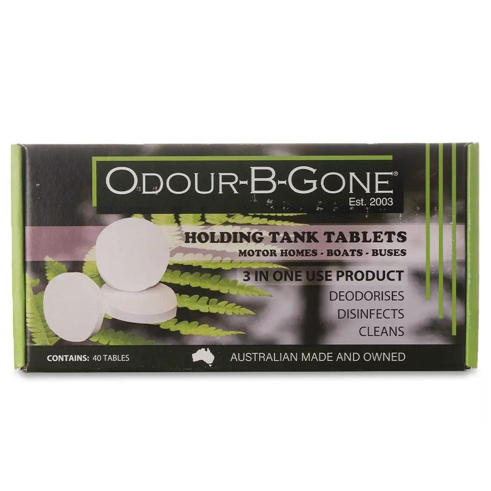 Odour B Gone Fast Release Large Toilet Tablets - 40 Tablets - Everything Caravans