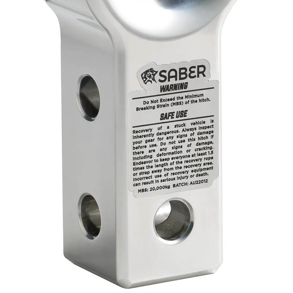 Original Aluminium Rope Friendly Recovery Hitch SBR-RFRH2A