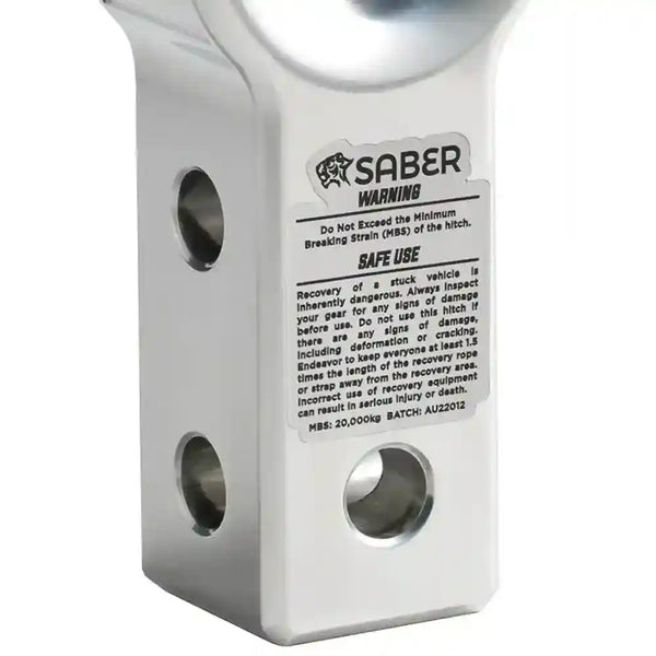 Original Aluminium Rope Friendly Recovery Hitch SBR-RFRH2A
