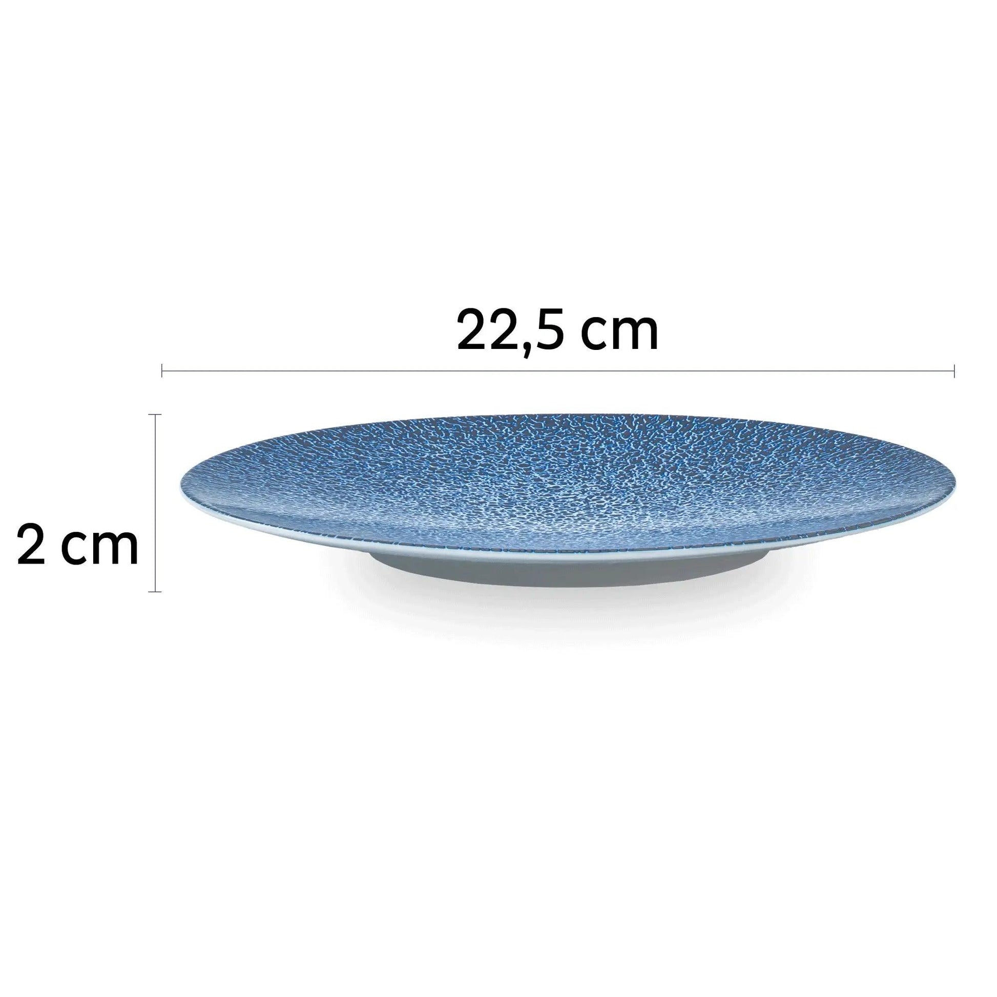 Porcelain Magnetic Breakfast Plates OCEAN by Silwy - Everything Caravans
