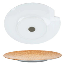 Porcelain Magnetic Dinner Plates APRICOT by Silwy - Everything Caravans