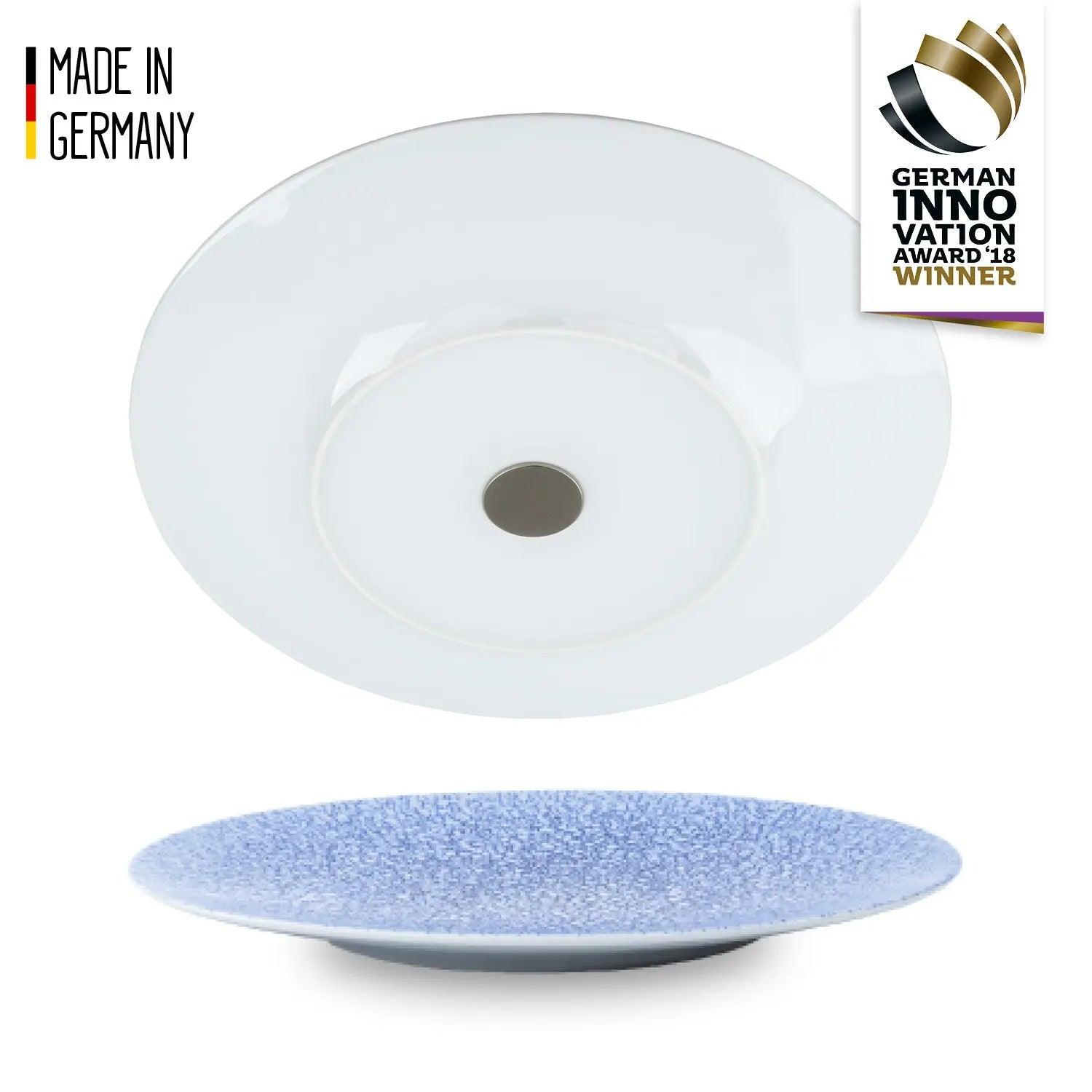 Porcelain Magnetic Dinner Plates OCEAN by Silwy - Everything Caravans