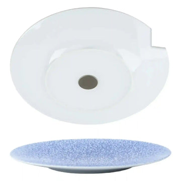 Porcelain Magnetic Dinner Plates OCEAN by Silwy - Everything Caravans