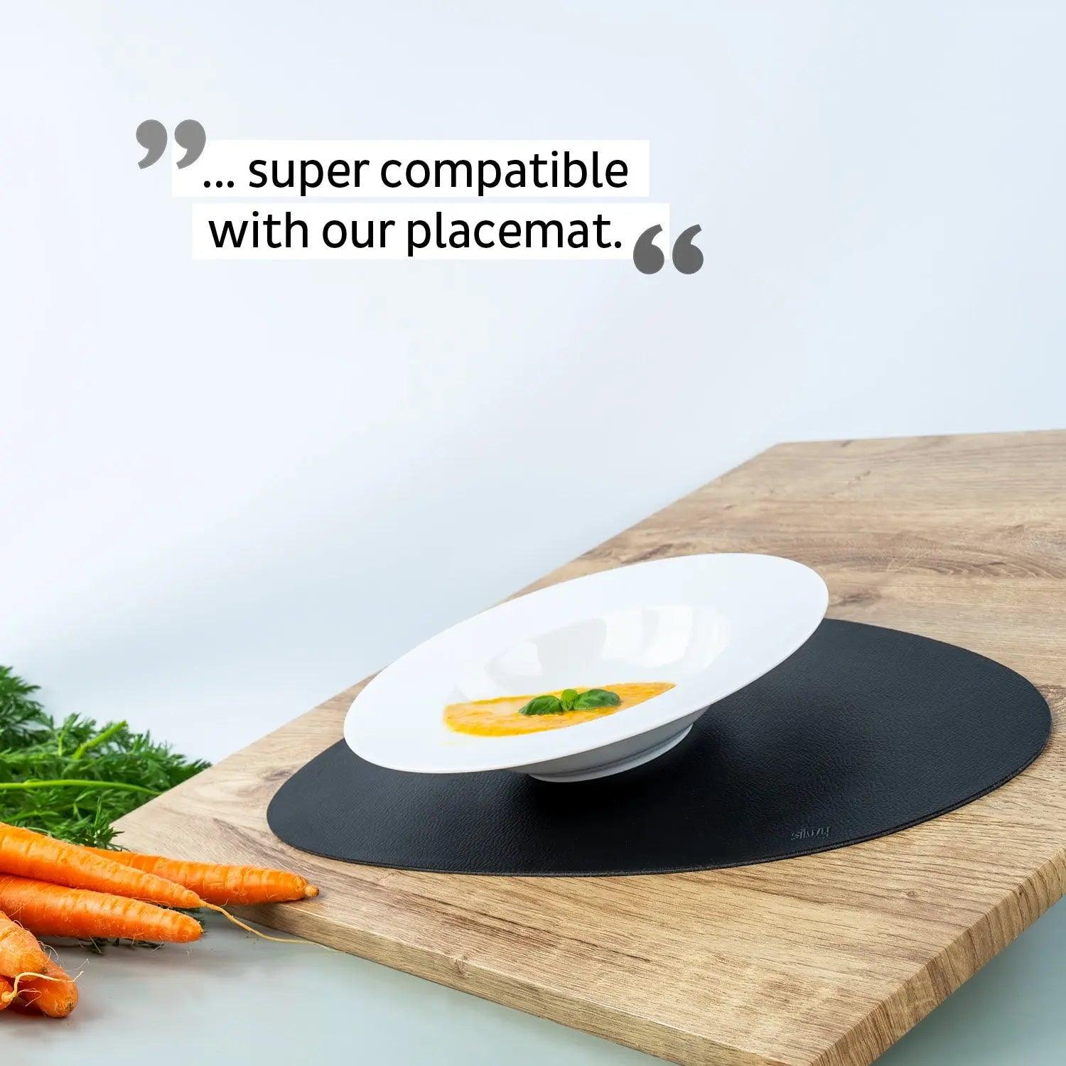 Porcelain Magnetic Gourmet Plates by Silwy - Everything Caravans