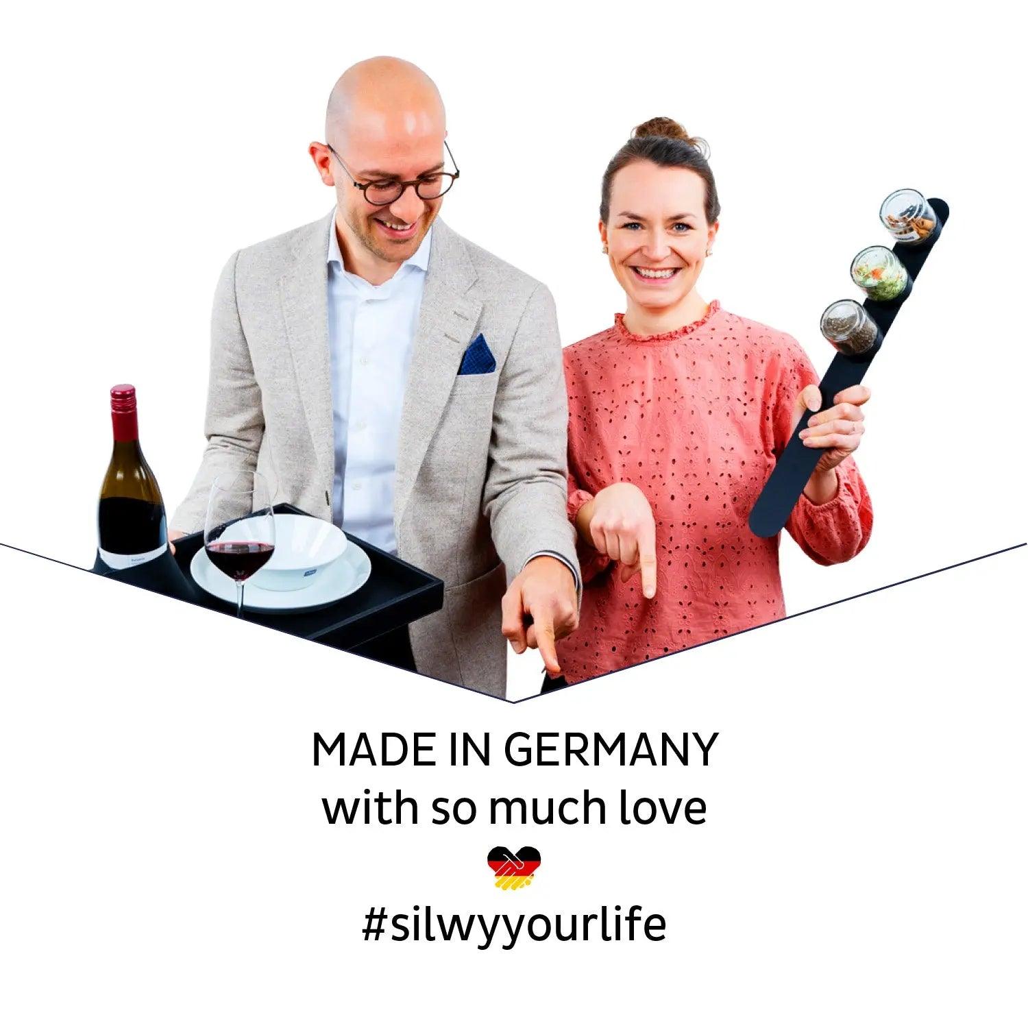 Porcelain Magnetic Gourmet Plates by Silwy - Everything Caravans