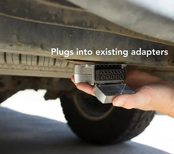 Portable Electric Brake Controller and Harness 12 Pin Connectors - Everything Caravans