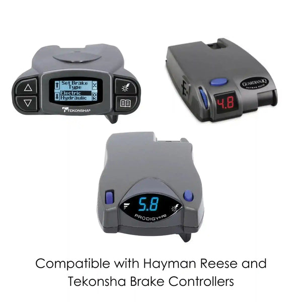 Portable Electric Brake Controller and Harness 12 Pin Connectors - Everything Caravans