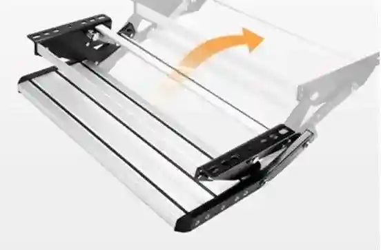Pull Out Alloy Caravan Step with 200Kg Weight Rating - Everything Caravans