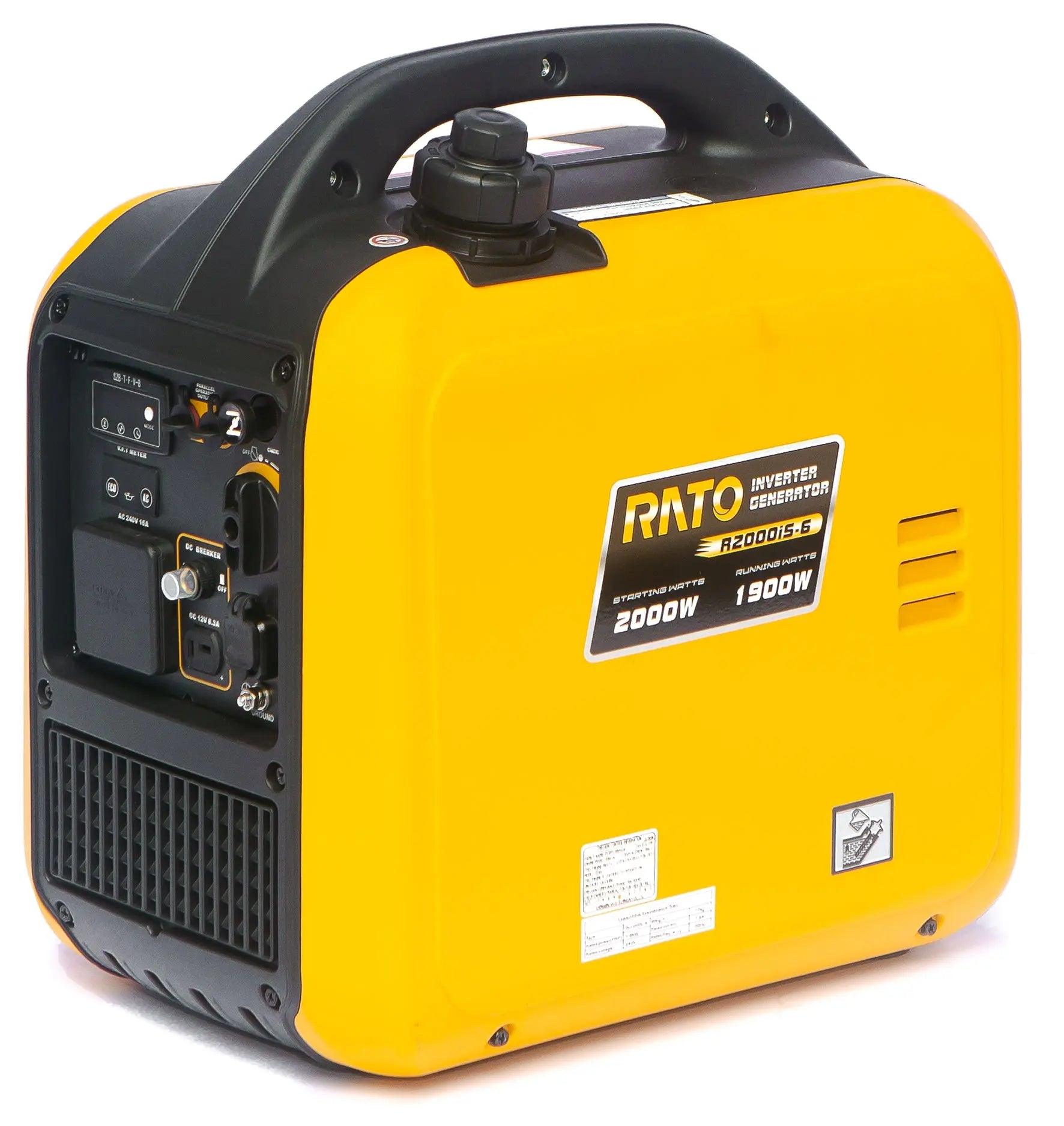 Rato R2000Is-6 2.0Kw Inverter Generator with Oil - Everything Caravans