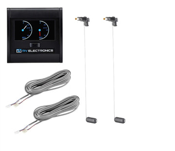RV Electronics LCD Double Marine Deep Tank Gauge and Sender Kit - Everything Caravans