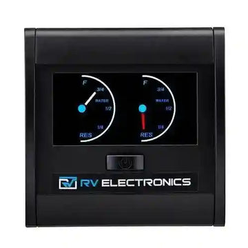 RV Electronics LCD Double Tank Water Level Indicator Gauge - Everything Caravans