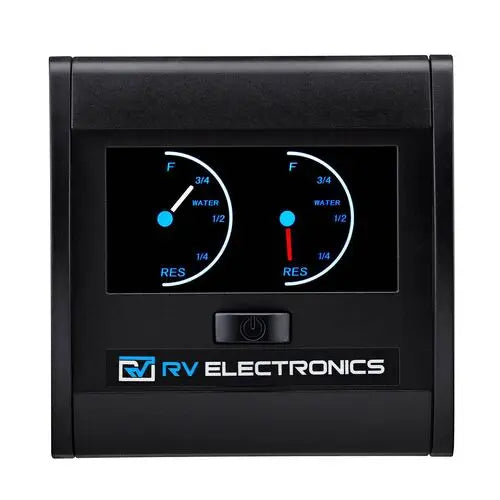 RV Electronics LCD Double Tank Water Level Indicator Gauge RV Electronics