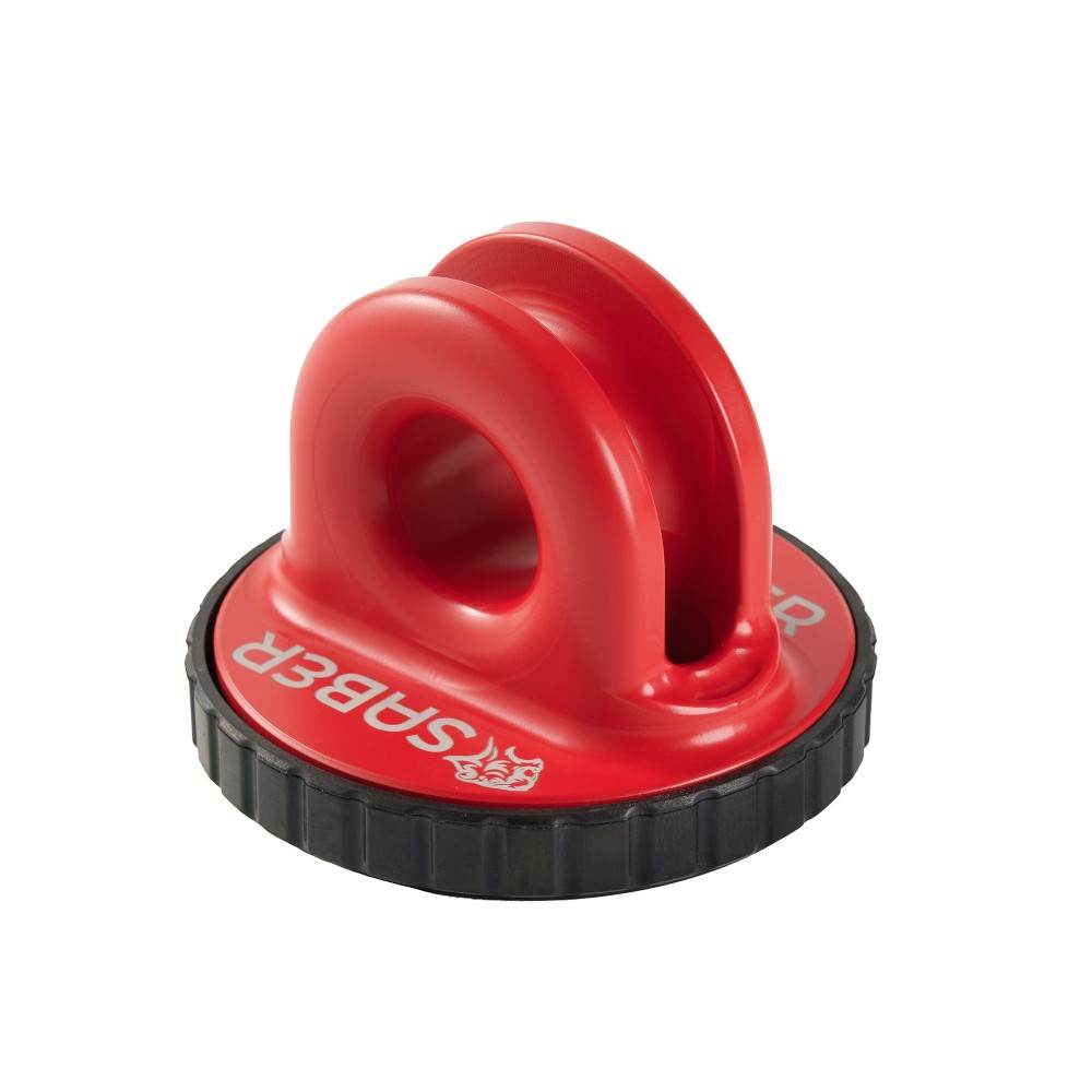 Red Cerakote Saber Aluminium Spliced Winch Thimble Pro SBR-SWTPROCR