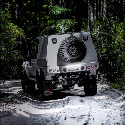 SBL-1820SRF 20" Light Bar Flood Beam single‑row LED extruded aluminium housing