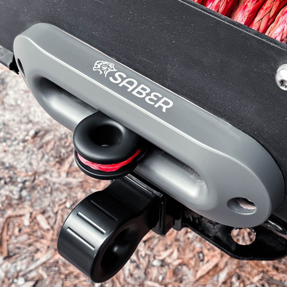 SBR-FLC2G Saber Chunky Hawse Fairlead Grey — billet aluminium hawse fairlead 