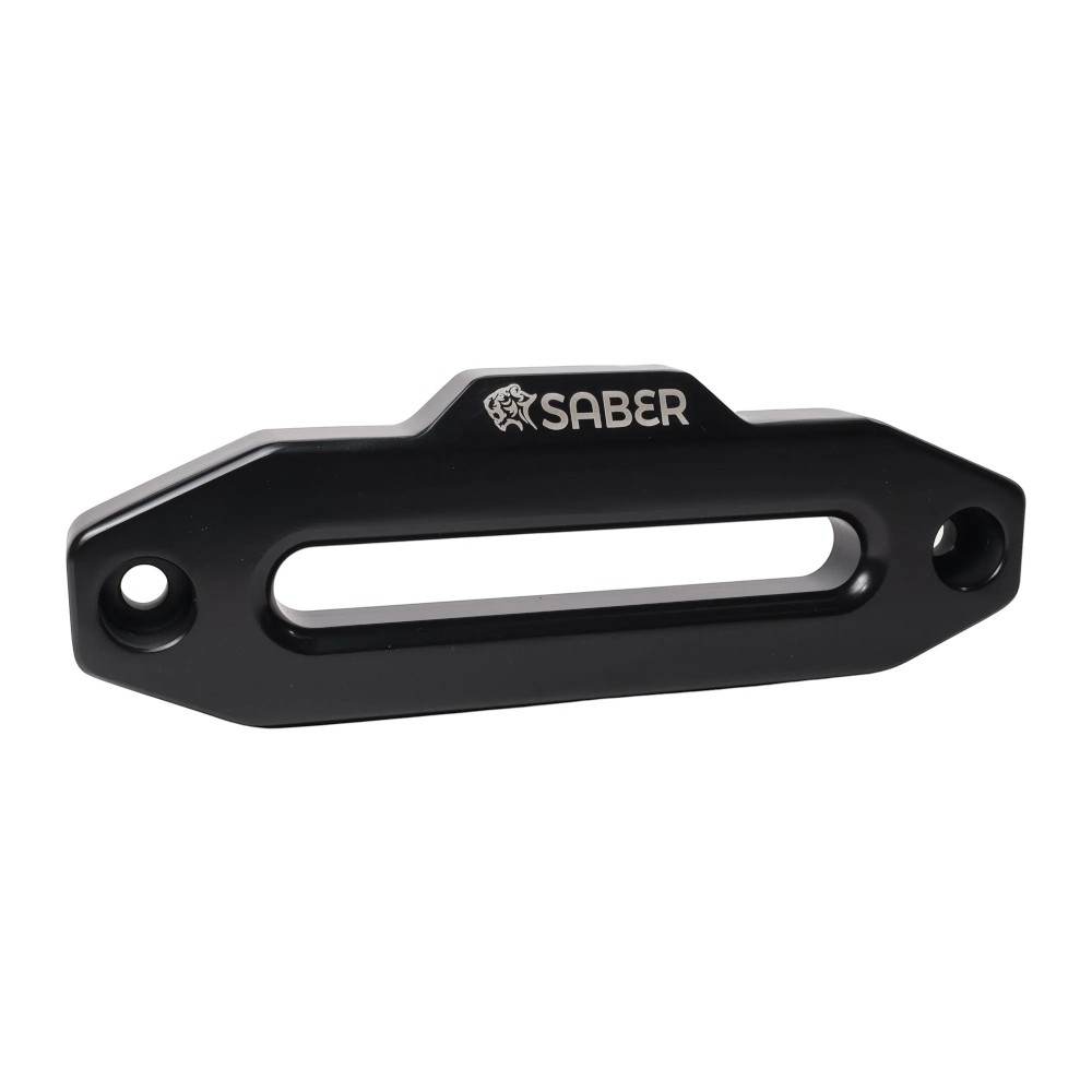 SBR-FLCBLK Saber Standard Hawse Fairlead Cerakote Black — 6061 aluminium 