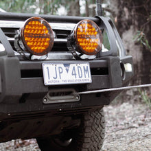 SBR-OFLBLK Saber Aluminium Spliced Winch Thimble Pro Black Cerakote spliced winch thimble