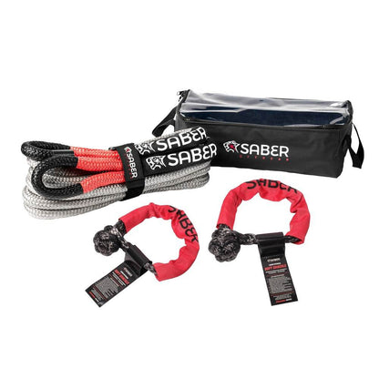 Saber 12K Kinetic Recovery Kit for large 4WDs NATA‑accredited SBR-12KKIT1