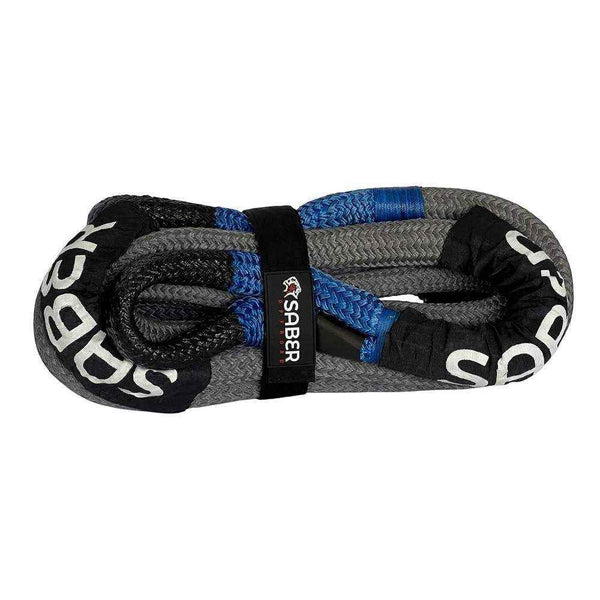 Saber 16,000KG Heavy Duty Offroad 9 Meter Kinetic Recovery Rope — SBR-16KRR