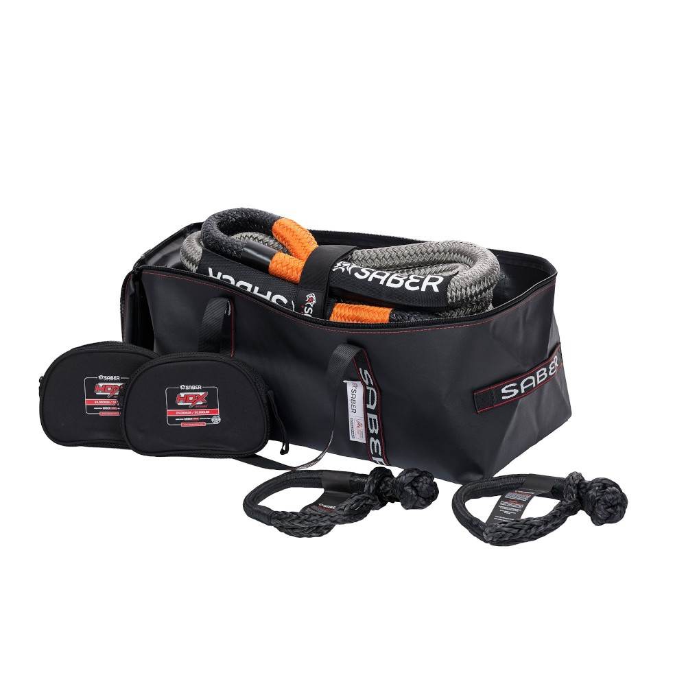 Saber 22K Heavy Duty Kinetic Recovery Kit tested to destruction SBR-16KKITU2