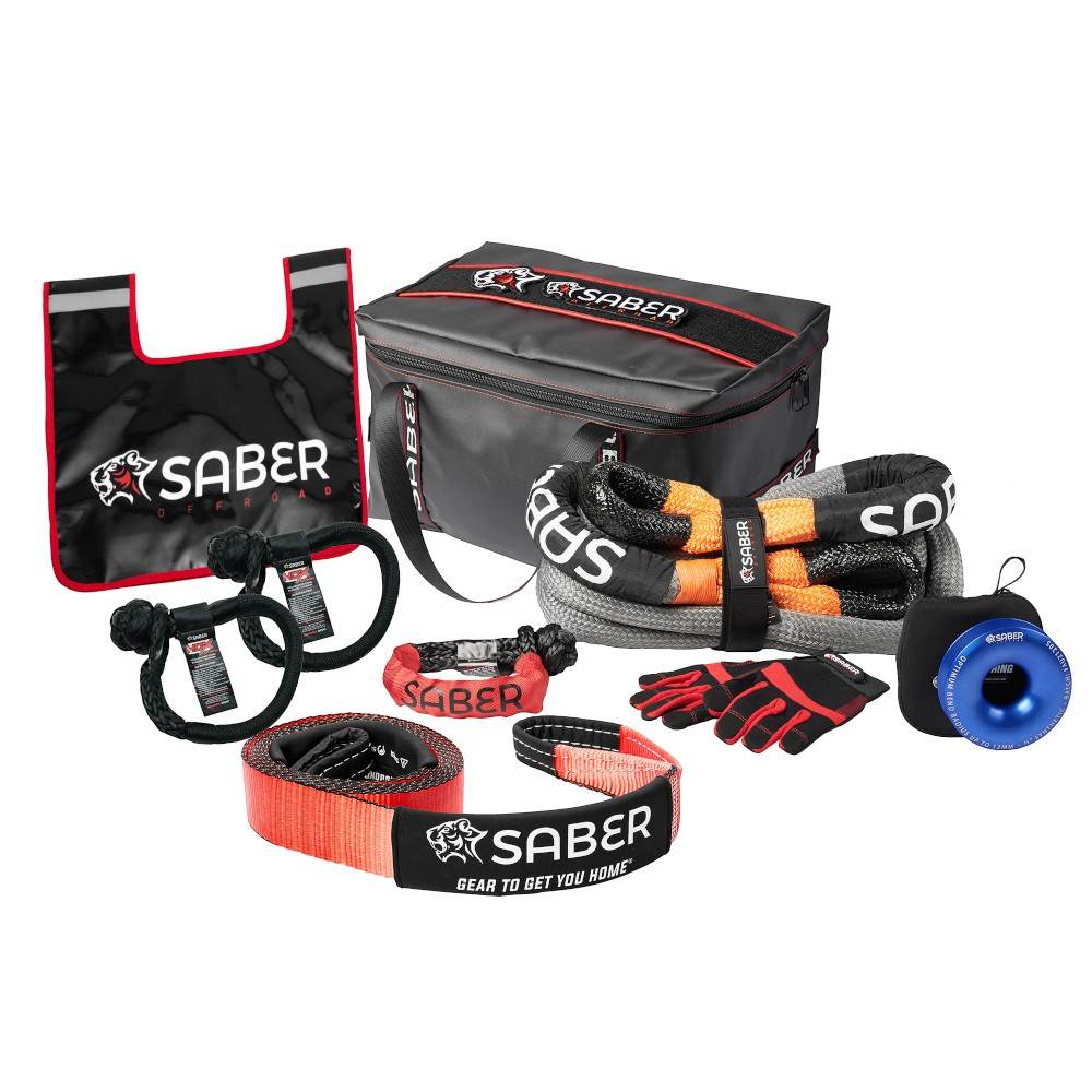 Saber 22K Ultimate Recovery Kit Australian‑made rope SBR-22KKITU1
