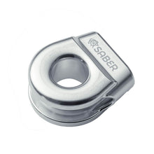 Saber 6061 Aluminium Spliced Winch Thimble UPDATED DESIGN Polished Alloy SBR-SWT2